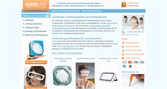 Desktop Screenshot of litebooklichttherapie.de