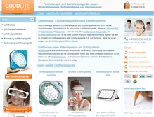 Tablet Screenshot of litebooklichttherapie.de